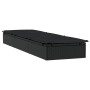 Tumbona 1 ud con cojín ratán sintético negro 201x55x62 cm de vidaXL, Tumbonas - Ref: Foro24-319632, Precio: 165,07 €, Descuen...