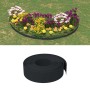 Black polyethylene garden border 10 m 15 cm by vidaXL, Garden edging and edging - Ref: Foro24-154397, Price: 30,18 €, Discoun...