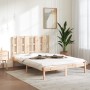 Solid wood bed frame 120x190 cm by vidaXL, Beds and slatted bases - Ref: Foro24-3105570, Price: 109,77 €, Discount: %