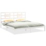 Solid white pine wood bed frame 160x200 cm by vidaXL, Beds and slatted bases - Ref: Foro24-3105676, Price: 138,99 €, Discount: %