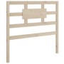 Solid pine wood bed frame 90x200 cm by vidaXL, Beds and slatted bases - Ref: Foro24-3105650, Price: 86,16 €, Discount: %