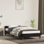 Estructura de cama con cabecero de terciopelo negro 90x190 cm de vidaXL, Camas y somieres - Ref: Foro24-347545, Precio: 104,1...