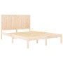 Solid pine wood bed frame 120x200 cm by vidaXL, Beds and slatted bases - Ref: Foro24-3105725, Price: 112,99 €, Discount: %