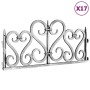 Garden edging 17 units PP silver 10 m by vidaXL, Garden edging and edging - Ref: Foro24-318299, Price: 47,46 €, Discount: %