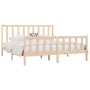 Estructura de cama madera maciza 180x200 cm de vidaXL, Camas y somieres - Ref: Foro24-3106848, Precio: 138,99 €, Descuento: %