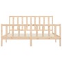 Estructura de cama madera maciza 180x200 cm de vidaXL, Camas y somieres - Ref: Foro24-3106848, Precio: 138,99 €, Descuento: %