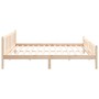 Estructura de cama de madera maciza 160x200 cm de vidaXL, Camas y somieres - Ref: Foro24-810689, Precio: 124,24 €, Descuento: %