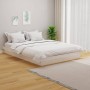 Estructura de cama madera maciza blanca King Size 150x200 cm de vidaXL, Camas y somieres - Ref: Foro24-819913, Precio: 138,94...