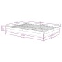 White solid wood bed frame King Size 150x200 cm by vidaXL, Beds and slatted bases - Ref: Foro24-819913, Price: 140,00 €, Disc...