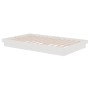 Estructura de cama madera maciza blanco 120x200 cm de vidaXL, Camas y somieres - Ref: Foro24-819903, Precio: 159,99 €, Descue...