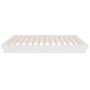 Estructura de cama madera maciza blanco 120x200 cm de vidaXL, Camas y somieres - Ref: Foro24-819903, Precio: 159,99 €, Descue...