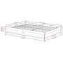 Estructura de cama madera maciza blanco 120x200 cm de vidaXL, Camas y somieres - Ref: Foro24-819903, Precio: 159,99 €, Descue...