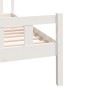 Estructura de cama madera maciza blanca 90x200 cm de vidaXL, Camas y somieres - Ref: Foro24-810665, Precio: 83,61 €, Descuent...