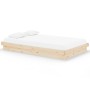 Estructura de cama madera maciza 120x200 cm de vidaXL, Camas y somieres - Ref: Foro24-819902, Precio: 210,99 €, Descuento: %