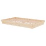 Estructura de cama madera maciza 120x200 cm de vidaXL, Camas y somieres - Ref: Foro24-819902, Precio: 210,99 €, Descuento: %