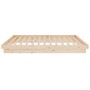 Estructura de cama madera maciza 120x200 cm de vidaXL, Camas y somieres - Ref: Foro24-819902, Precio: 210,99 €, Descuento: %