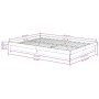 Bettgestell aus Massivholz 120x200 cm von vidaXL, Betten und Lattenroste - Ref: Foro24-819902, Preis: 210,61 €, Rabatt: %