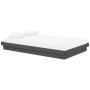 Estructura de cama madera maciza gris 120x200 cm de vidaXL, Camas y somieres - Ref: Foro24-819904, Precio: 114,54 €, Descuent...