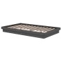 Estructura de cama madera maciza gris 120x200 cm de vidaXL, Camas y somieres - Ref: Foro24-819904, Precio: 114,54 €, Descuent...