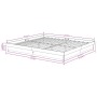 Estructura de cama de madera maciza negro 200x200 cm de vidaXL, Camas y somieres - Ref: Foro24-819931, Precio: 224,99 €, Desc...