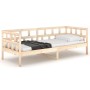 Solid pine wood sofa bed 80x200 cm by vidaXL, Beds and slatted bases - Ref: Foro24-820212, Price: 73,48 €, Discount: %