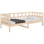 Solid pine wood sofa bed 80x200 cm by vidaXL, Beds and slatted bases - Ref: Foro24-820212, Price: 73,48 €, Discount: %