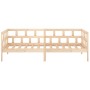 Solid pine wood sofa bed 80x200 cm by vidaXL, Beds and slatted bases - Ref: Foro24-820212, Price: 73,48 €, Discount: %