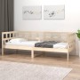 Solid pine wood sofa bed 90x200 cm by vidaXL, Beds and slatted bases - Ref: Foro24-820207, Price: 115,92 €, Discount: %