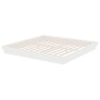 Estructura de cama madera maciza blanca 200x200 cm de vidaXL, Camas y somieres - Ref: Foro24-819928, Precio: 153,28 €, Descue...