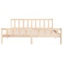 Solid wood bed frame 180x200 cm by vidaXL, Beds and slatted bases - Ref: Foro24-810694, Price: 133,99 €, Discount: %