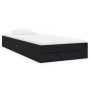 Estructura de cama madera maciza individual negra 75x190 cm de vidaXL, Camas y somieres - Ref: Foro24-820066, Precio: 75,98 €...