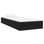 Estructura de cama madera maciza individual negra 75x190 cm de vidaXL, Camas y somieres - Ref: Foro24-820066, Precio: 75,98 €...