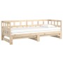 Sofá cama extraíble madera maciza de pino 2x(90x200) cm de vidaXL, Camas y somieres - Ref: Foro24-820222, Precio: 206,75 €, D...