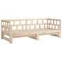 Removable sofa bed solid pine wood 2x(90x200) cm by vidaXL, Beds and slatted bases - Ref: Foro24-820222, Price: 206,75 €, Dis...