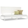 Solid white pine wood sofa bed 90x200 cm by vidaXL, Beds and slatted bases - Ref: Foro24-3108133, Price: 157,99 €, Discount: %