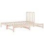 Removable sofa bed solid pine wood 2x(90x200) cm by vidaXL, Beds and slatted bases - Ref: Foro24-3108317, Price: 146,11 €, Di...