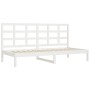 Sofá cama madera maciza de pino blanco 80x200 cm de vidaXL, Camas y somieres - Ref: Foro24-3108208, Precio: 108,36 €, Descuen...