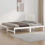 Abnehmbares Schlafsofa aus massivem weißem Kiefernholz, 2 x (90 x 200) cm von vidaXL, Betten und Lattenroste - Ref: Foro24-31...