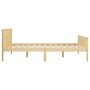 Estructura de cama madera maciza de pino 140x200 cm de vidaXL, Camas y somieres - Ref: Foro24-322177, Precio: 100,99 €, Descu...