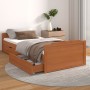 Estructura cama cajones madera maciza de pino marrón 90x200 cm de vidaXL, Camas y somieres - Ref: Foro24-322161, Precio: 219,...