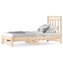 Sofá cama extraíble madera maciza de pino 2x(90x190) cm de vidaXL, Camas y somieres - Ref: Foro24-3108357, Precio: 138,06 €, ...