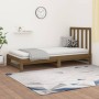 Sofá cama extraíble madera maciza pino marrón miel 2x(90x190)cm de vidaXL, Camas y somieres - Ref: Foro24-3108330, Precio: 15...