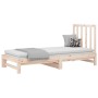 Removable sofa bed solid pine wood 2x(90x190) cm by vidaXL, Beds and slatted bases - Ref: Foro24-3108327, Price: 137,99 €, Di...