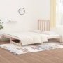 Sofá cama extraíble madera maciza de pino 2x(90x190) cm de vidaXL, Camas y somieres - Ref: Foro24-3108327, Precio: 138,58 €, ...