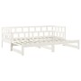 Removable sofa bed solid white pine wood 2x(90x200) cm by vidaXL, Beds and slatted bases - Ref: Foro24-820223, Price: 236,94 ...