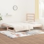 Sofá cama extraíble madera maciza de pino 2x(90x200) cm de vidaXL, Camas y somieres - Ref: Foro24-3108302, Precio: 138,01 €, ...