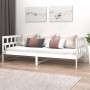 Sofá cama madera maciza de pino blanco 80x200 cm de vidaXL, Camas y somieres - Ref: Foro24-820213, Precio: 81,81 €, Descuento: %