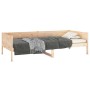 Sofá cama de madera maciza de pino 90x200 cm de vidaXL, Camas y somieres - Ref: Foro24-820237, Precio: 77,38 €, Descuento: %