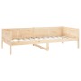 Sofá cama de madera maciza de pino 90x200 cm de vidaXL, Camas y somieres - Ref: Foro24-820237, Precio: 77,99 €, Descuento: %