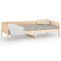 Sofá cama de madera maciza de pino 90x200 cm de vidaXL, Camas y somieres - Ref: Foro24-820237, Precio: 77,99 €, Descuento: %